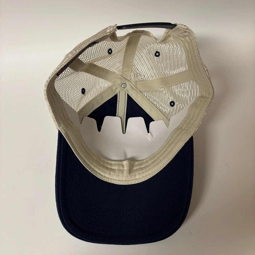 Fenway Patch Dirty Water Mesh Trucker Hat Navy Snapback NWT Chowdaheadz